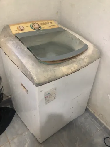 Retirada de peças máquina de lavar cônsul 10 kg