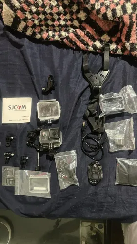 Câmera hd e 4k sjcam completa 