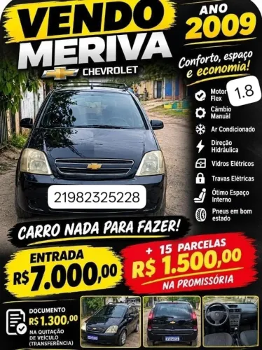 Chevrolet Meriva Expres.easytronic 1.8 Flexpower 2009