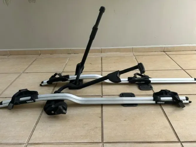 Thule (2) Dois Suportes Bicicletas Para Teto Proride 598