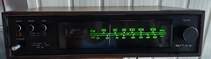 TUNER SINTONIZADOR Sony ST-70  estéreo vintage década 70 usa
