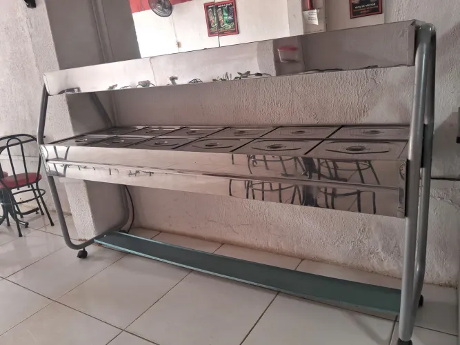 Vende-se Self-service 12 Cubas Quentes e 6 Cubas Frias