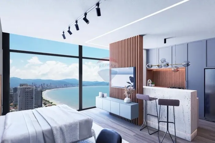 Flat a 400m do mar em Porto Belo