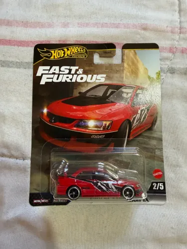 Lancer Evo F&F hotwheels lacrado