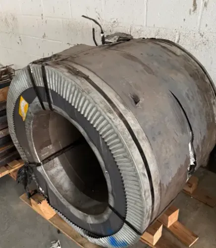 Bobina de aço fina fria. 0,65 x 850 mm peso2.850 kgs