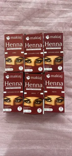 Henna para sobrancelhas