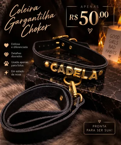 Coleira choker
