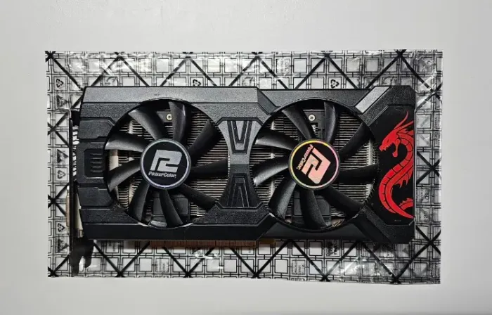 Placa De Vídeo Powercolor Amd Radeon Red Dragon Rx 570, 4gb, Gddr5