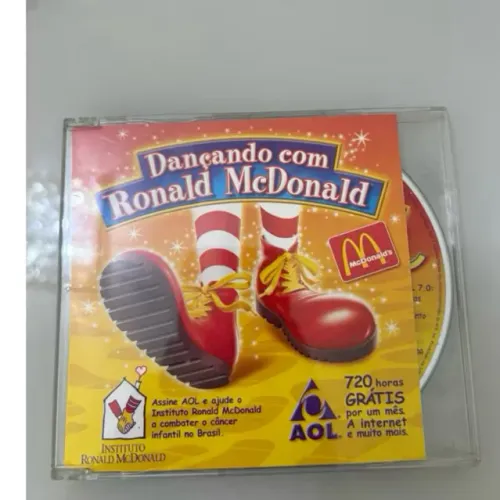 CD Dançando com Ronald McDonald (raro)