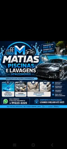 Limpeza de picinas tapetes e automoveis