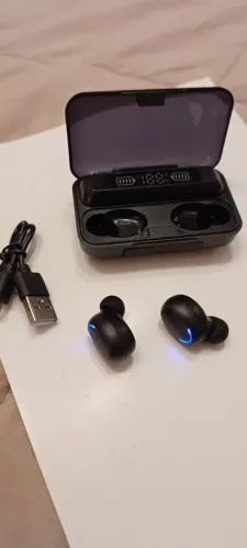 fones de ouvido intra-auriculares hi-fi estéreo sem fio. novo!