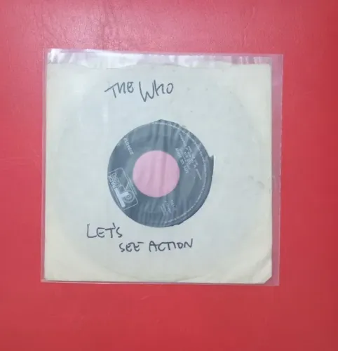 The Who - Vinil 7" - Lets see action / When I was a boy - 1971