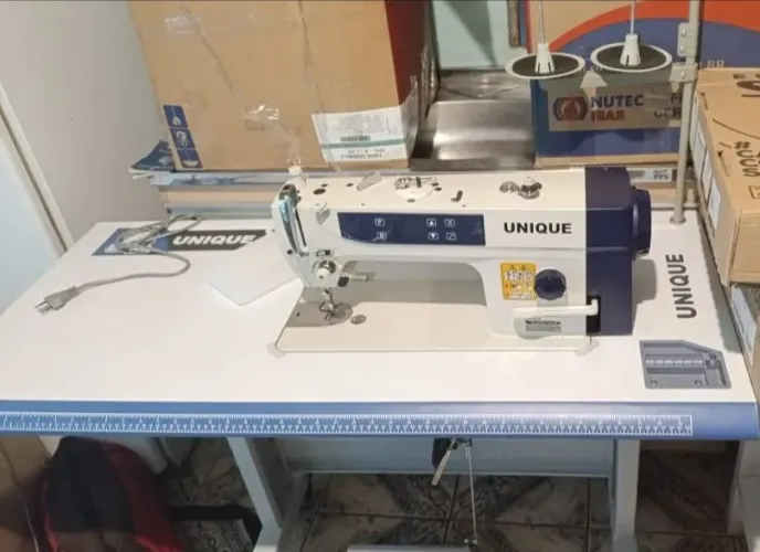 Máquina de costura reta direct drave