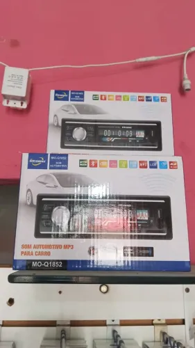 Rádio mp3,Bluetooth e pen drive com controle