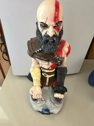 Estátua Suporte Controle Kratos God of War PS5