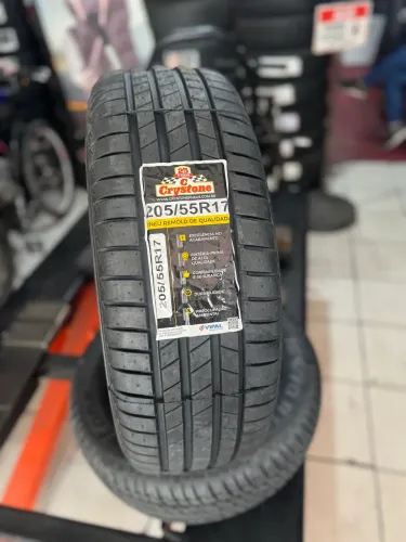 Pneu 205/55/17 Remold Crystone (instalação grátis)