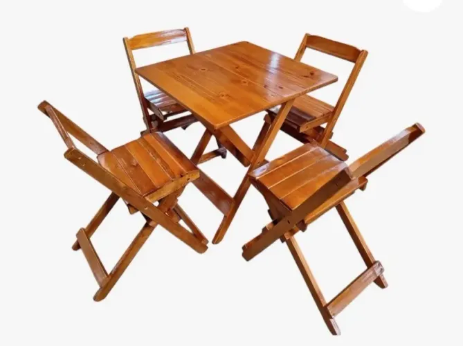 Conjunto mesa e 4 cadeiras