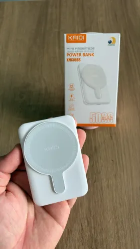 Power Bank Carregador Portátil por indução Kaidi 5000mah