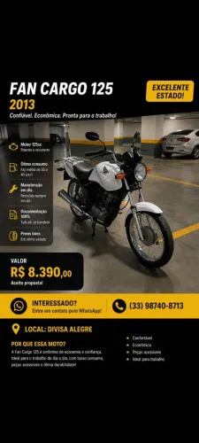 Moto fan cargo 125 2013