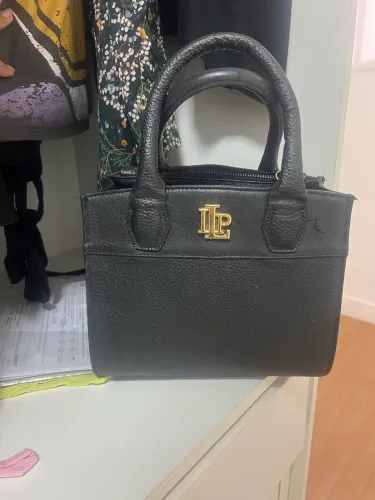 Bolsa couro Lança perfume 