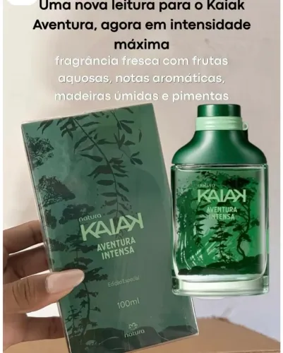 Kaiak aventura intensa masculino natura
