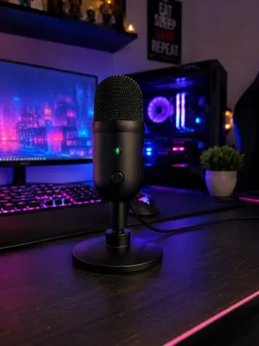 MICROFONE GAMER RAZER SEIREN V2 