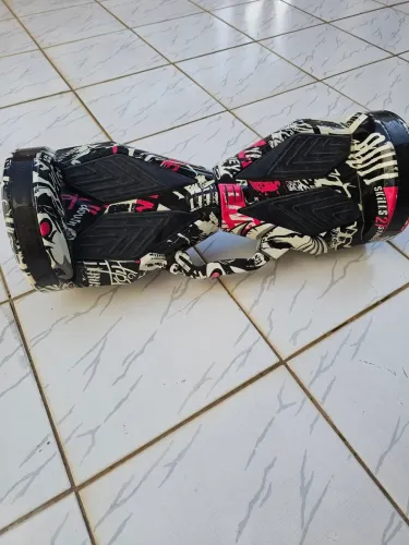Vendo skate elétrico hoverboard feminino ótimo estado