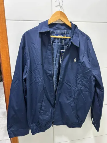 jaqueta ralph lauren azul