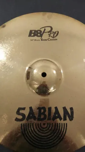 Prato Sabian - B8 Pro Thin Crash 16"