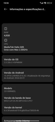 RedimiNot 13C Xiaomi - Única dona/em ótimo estado.