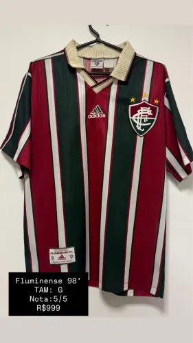 IMPECÁVEL- Camisa Fluminense 1998