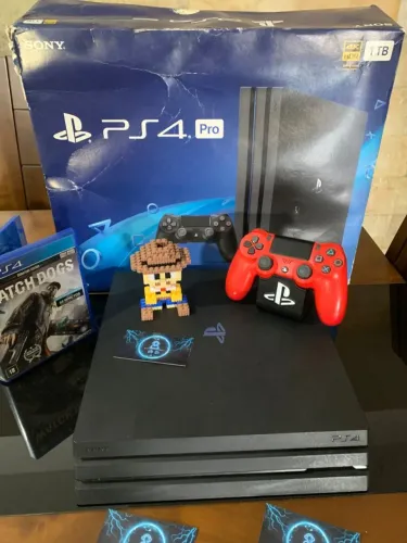 PS4 PRO (GAME IMPECAVEL) ACEITO TROCAS! 