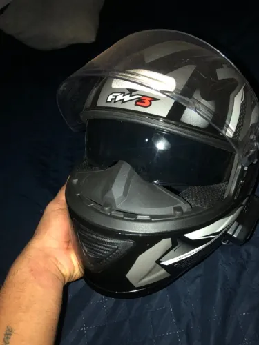VENDO CAPACETE FW3 GTX FOX