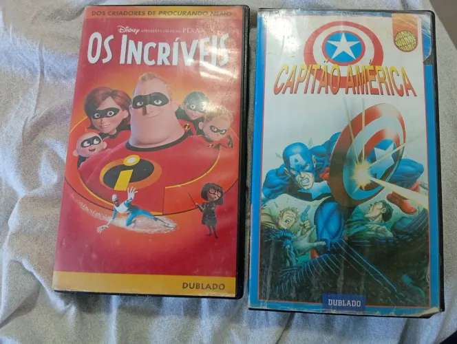 Fita incríveis e capitão América
