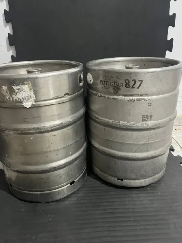 Barril Vazio de inox de chopp 50 Litros ! Os 2 ! 