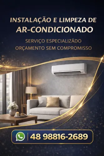 Instalação de ar - a partir de R$400,00