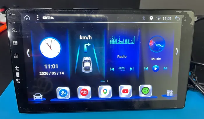 Multimídia Android CarPlay / Android auto via cabo octacore 2+32 