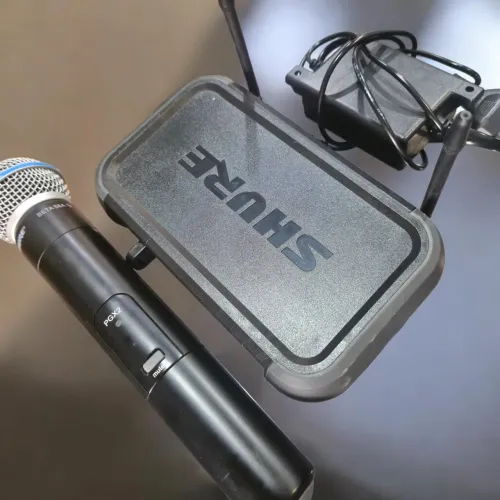 Microfone Sem Fio Profissional Shure Beta - Excelente Estado