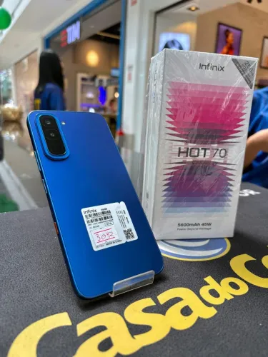Infinix HOT 70 256GB - 12x sem juros ou boleto!