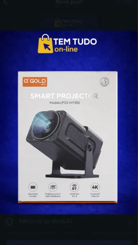 Projetor Smart HY350 4K 