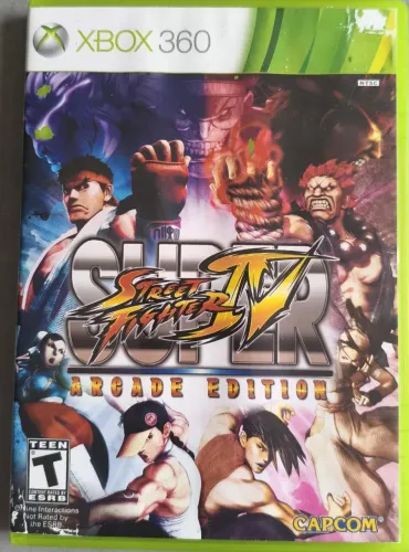 Jogo Xbox 360 - Super Street Fighter IV