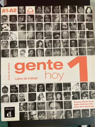Livro de Espanho Gente Hoy trabajo 1 usado 