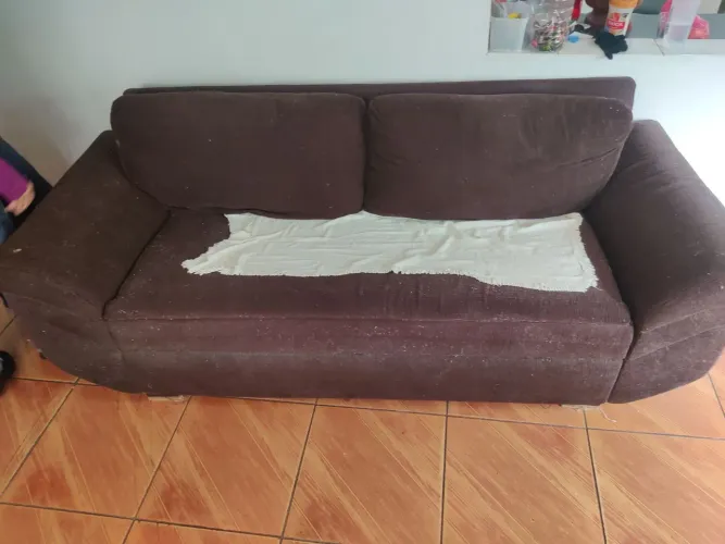 Doação de sofá 3 lugares 