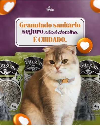Areia sanitária gatos 20k