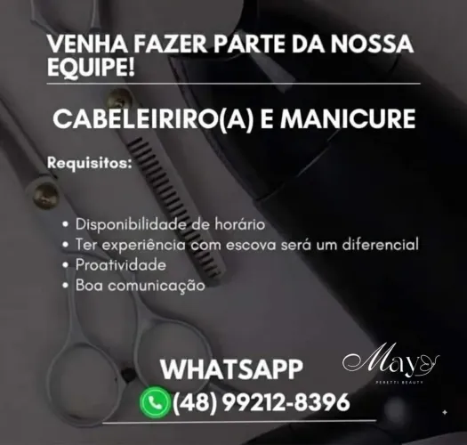 Cabeleireiro(a) e manicure