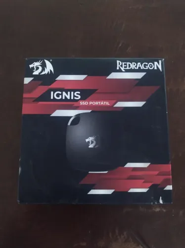 SSD Portátil Redragon Ignis 512GB - Rápido, Compacto e Gamer