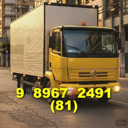 frete com qualidade e agilidade no transporte de mudanças em recife!