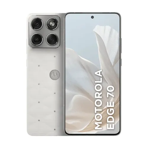 Smartphone Motorola Edge 70 5G Cloud Dancer, 512GB, 12GB RAM, Ultrafino, 3 cameras 50MP