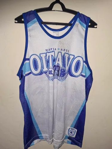 Camiseta torcida organizada máfia azul