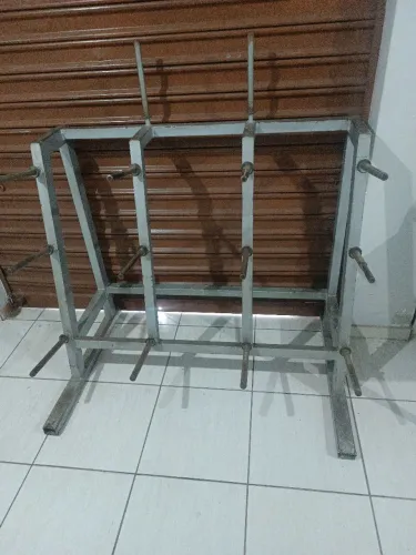 Suporte para Anilhas Profissional em Ferro